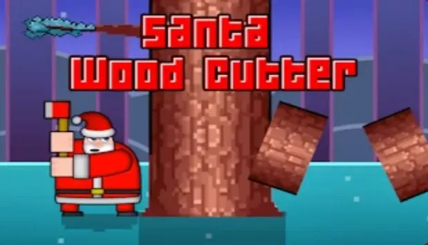 Santa Wood Cutter